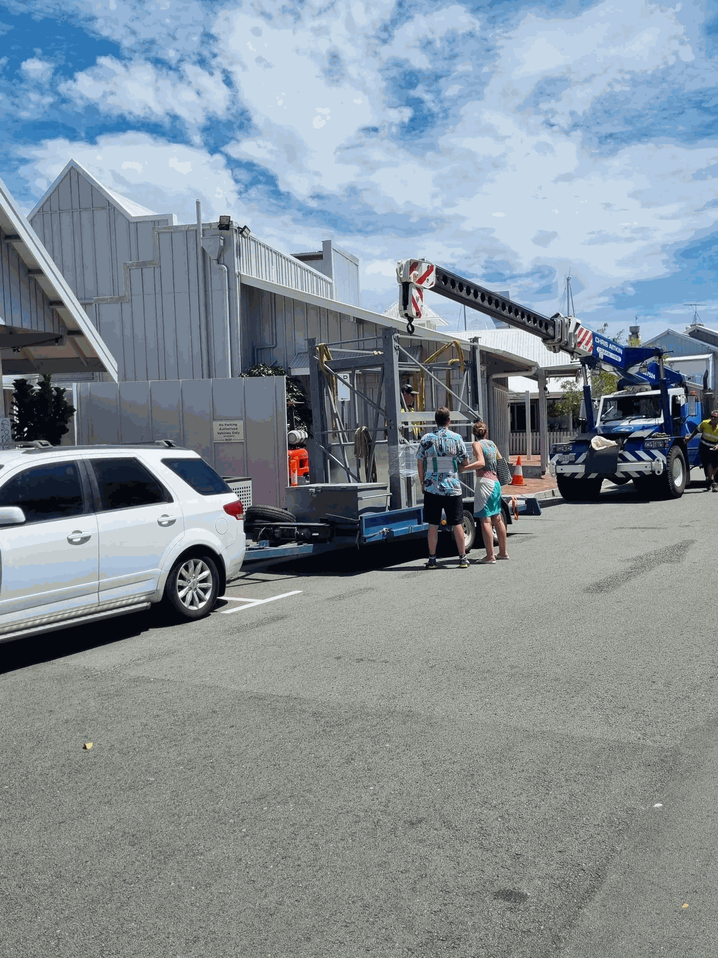 TLS Goods Lift Installation Project #P1022-152 Evanslong
